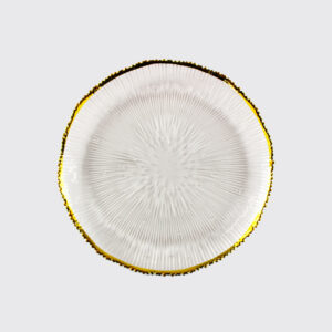 Elegant gold plate modern model
