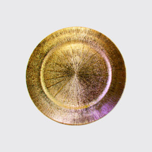 Gold plate, elegant for all types of events
